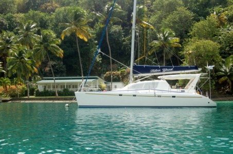 catamaran marigot bay Ste lucie
