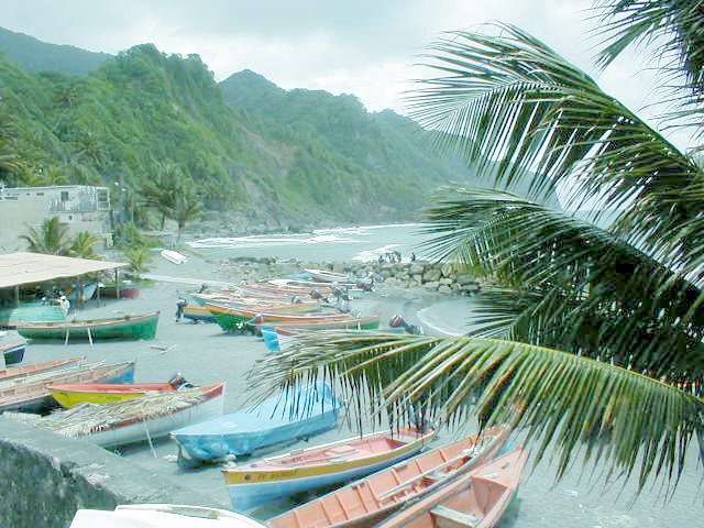 Barques grand riviere Guadeloupe